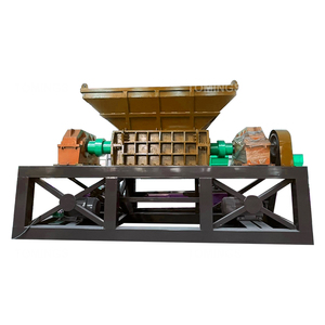 Broyeur de déchets à grande échelle, broyeur à double axe, broyeur de pneus et de palettes en plastique, équipement de broyage à double axe haute puissance - Product Image 3