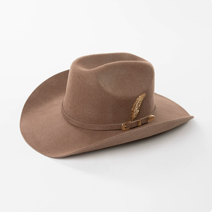 CLN021709 Venta al por mayor Sombrero <span class=keywords><strong>de</strong></span> vaquero <span class=keywords><strong>blanco</strong></span> 100% <span class=keywords><strong>Lana</strong></span> Varios colores Sombreros <span class=keywords><strong>de</strong></span> fieltro <span class=keywords><strong>de</strong></span> <span class=keywords><strong>lana</strong></span> mexicana unisex Fábrica <span class=keywords><strong>de</strong></span> sombreros <span class=keywords><strong>de</strong></span> ala ancha - Product Image 6