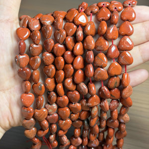 Perles en Pierre Naturelle de Qualité Supérieure, Forme Cœur 10x10mm, Lisses et Polies, pour la Fabrication de Bijoux DIY (Bracelets, Colliers) - Product Image 6