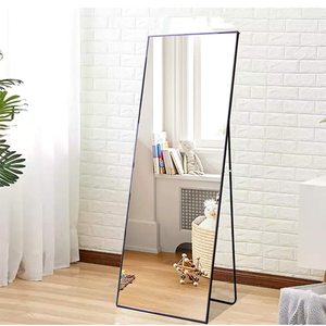 Pedido a granel, venta al por mayor, precio de fábrica OEM, <span class=keywords><strong>espejo</strong></span> <span class=keywords><strong>plateado</strong></span> de pie de alta calidad, <span class=keywords><strong>espejo</strong></span> de cuerpo entero, venta al por mayor, espejos de suelo - Product Image 2