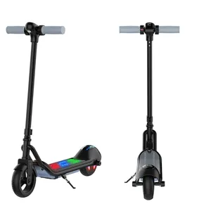 欧洲美国仓库下降运输2轮儿童踏板车带蓝牙音乐扬声器和彩色踏板车车身灯