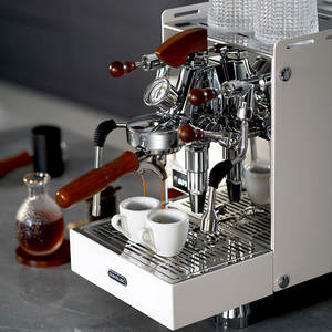 Machine à expresso semi-automatique avec groupe de brassage E61 et <span class=keywords><strong>mousseur</strong></span> à <span class=keywords><strong>lait</strong></span> professionnel pour usage domestique et commercial - Product Image 4