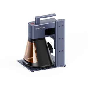 Mini Máquina Láser <span class=keywords><strong>LaserPecker</strong></span> LP2 Plus 10W 450nm 4000m/s, Grabador y Cortador Láser de Escritorio, para Bricolaje en Vidrio, Piedra, Madera, Acrílico, Cuero - Product Image 1
