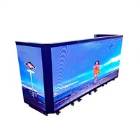 Mesa de DJ LED Curva a Todo Color, Pantalla de Video 8K, IP65 Impermeable, Garantía de 2 Años, Píxeles de 2.5mm, Brillo de 800, Sistema Novastar
