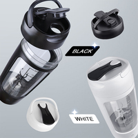 Vente en gros, sans Bpa, bouteille d'eau de Sport en métal mélangeur, Gym, Usb, recharge, bouteille Shaker Portable