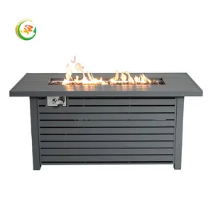 New Trend Product Safety Contemporary Design Square Smokeless Carbon Burning Fire Pit Courtyard Outdoor Camping gas firepit