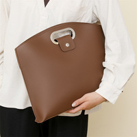 Étui de protection pour ordinateur portable en cuir PU de luxe, fin, durable, avec logo personnalisé, sac à main portable, protection pour ordinateur, hommes et femmes, simple