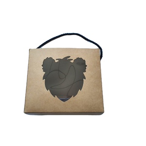 Bán nóng tùy chỉnh Mũ Giấy bao bì Mũ bóng chày Hộp quà tặng với cửa sổ rõ ràng bán buôn - Product Image 4