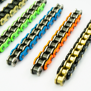 Nouvelle chaîne de moto tout-terrain en acier <span class=keywords><strong>SFR</strong></span> 420/428/520, couleur personnalisée, 108 maillons, compatible / échantillon disponible - Product Image 6