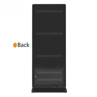 Affichage numérique et signalétique publicitaire avec écran tactile LCD vertical sur pied