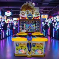 Équipement d'arcade de divertissement Wenxun, machine de jeu en ligne pour huit joueurs, console Dragon Press-Out Wukong à 12 portes