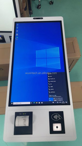 Kiosque <span class=keywords><strong>d</strong></span>'information en libre-service de 27 pouces avec lecteur <span class=keywords><strong>d</strong></span>'empreintes digitales et scanner de passeport - Product Image 6