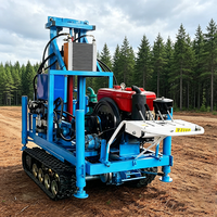 MIKTON MKD-180L Foreuse de puits d'eau diesel sur chenilles 180m, machine de forage à faible coût et à retour sur investissement élevé