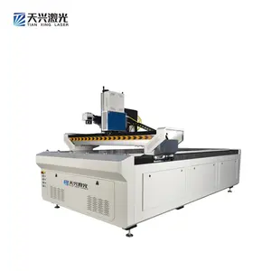 Máquina de marcado láser de empalme de gran formato Fibra óptica espejo inteligente escala <span class=keywords><strong>ascensor</strong></span> panel plataforma grabado - Product Image 2