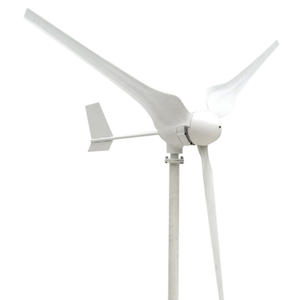 Générateur d'éoliennes à axe horizontal Luvorb 12/24V/48V 600W 800W 1KW Moteur d'éoliennes hybride solaire MPPT pour usage domestique - Product Image 4