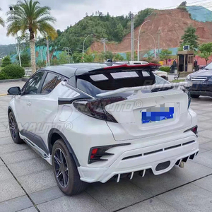 Alerón Trasero para Maletero, Kit de Carrocería para Toyota CHR 2018 2019 2020 2021, Fibra de Carbono FRP, Negro Brillante, Accesorios de Tuning - Product Image 3