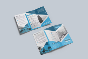 Bán buôn tùy chỉnh đôi bên khuyến mãi Cuốn Sách Nhỏ Brochure 3 gấp tờ rơi tờ rơi ấn tượng tờ rơi giá rẻ tùy chỉnh in ấn tờ rơi - Product Image 2