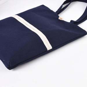 100% Natural Cotton Reusable Canvas Sustainable Fashion Shopping Tote - Product Image 6