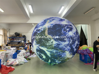 Globe terrestre gonflable lumineux Soleil Lune Mars Jupiter Vénus Mercure Saturne Neptune Planète Ballon