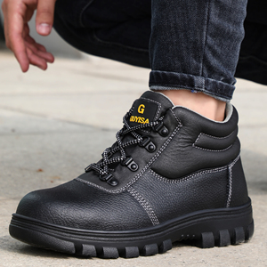 Bottes de sécurité légères en acier anti-statique, <span class=keywords><strong>chaussures</strong></span> de travail antidérapantes résistantes à l'huile <span class=keywords><strong>pour</strong></span> une utilisation en usine en intérieur - Product Image 2