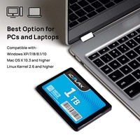 قرص صلب داخلي ICOOLAX بسعة 1 تيرابايت، SSD SATAIII مقاس 2.5 بوصة، قرص صلب SATA3 بسعة 1 تيرابايت للحاسوب المحمول، قرص صلب داخلي SSD بسعة 1 تيرابايت