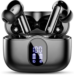 Jl Tai nghe nhét tai 5.4 <span class=keywords><strong>bluetooth</strong></span> không dây chống nước IP7 Chipset âm thanh nổi âm trầm khử tiếng ồn Tai nghe mic kỹ thuật số - Product Image 1