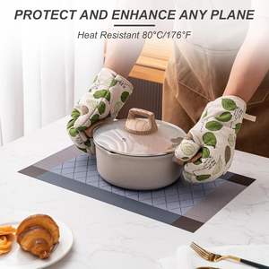 Tabletex Ensemble de sets de <span class=keywords><strong>table</strong></span> de luxe en PVC de haute qualité, sets de <span class=keywords><strong>table</strong></span> en <span class=keywords><strong>vinyle</strong></span> plastique tissé de qualité pour utilisation en restaurant - Product Image 5