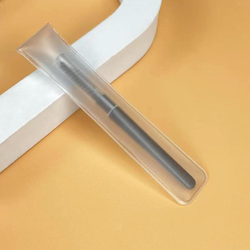 ถุง PVC เคลือบด้านกันฝุ่นแบบเกลียวสำหรับเขียนคิ้ว