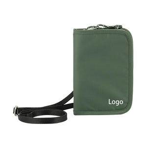 Custom Logo Card Holder <b>Wallet</b> Zipper Card Case Shoulder Crossbody Card Organizer for Promotional Gifts - Product Image 4