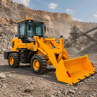 Backhoe Loader Pertanian Kompak 4x4 dengan Sistem Hidrolik Mesin Euro5 EPA Garansi 1 Tahun Mini Loader