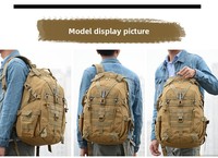 Sac à dos tactique personnalisé 20-35L, sac à dos MOLLE pour voyages en plein air, camping, randonnée