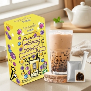 ชุดชงชาไข่มุก 150 กรัม กล่อง สะดวก รวดเร็ว รสชาติน้ำตาลทรายแดง สำหรับคนทานวีแกน ผลิตในไต้หวัน - Product Image 1