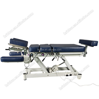 Lit de traitement chiropratique avec fonction de décompression Lit de massage à 6 gouttes Tables de réglage chiropratique