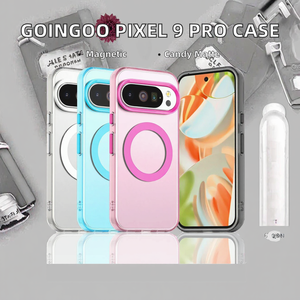 Funda para Teléfono Móvil GOINGOO, Estilo INS, Resistente a Impactos, TPU+PC Mate en Colores Pastel, para Google Pixel 9 Pro XL, Magnética, Fabricada en CN/GUA - Product Image 2