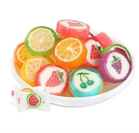 Fabrieksdirecte verkoop van productielijnen voor luxe fruit-hard candy