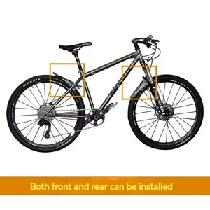 <span class=keywords><strong>Parafanghi</strong></span> per Bici Anteriore/Posteriore Ruota Parafango Universale per MTB e Bici da Corsa Ali Parafango per Bicicletta Accessori per Ciclismo - Product Image 2