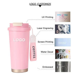 Taza Aislada al Vacío de Acero Inoxidable de Lujo Atlas con Logotipo Personalizado - Rendimiento Térmico de 6 a 12 Horas - Product Image 2