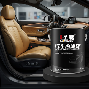 Pintura de Poliuretano Haowei PG-S para Asientos de Coche y Abrigos, Personalización de Color, Aplicación en Aerosol Negro, Revestimiento Líquido - Product Image 1