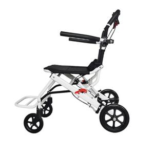 Fauteuil roulant d'avion ultra-léger, scooter de voyage portable pour personnes âgées et handicapées, à pousser à la main en cas d'incapacité - Product Image 5