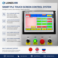 Machine de soufflage de bouteilles PET automatique LONES LS-A2-10L avec cylindre rotatif, haute productivité, capacité de 1500-2000 BPH