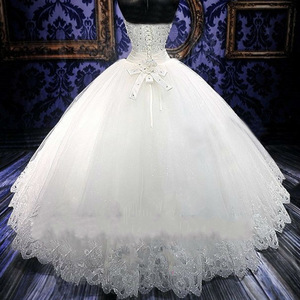 S145 Robe de mariée élégante de haute qualité, nouvelle mode, prix abordable, voile de mariée, robes de mariée pour femmes - Product Image 2