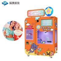 Machine à barbe à papa automatique commerciale Yangman Tech pour centre commercial, cinéma