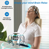 HEZHENG Vente à Chaud Cadeau pour Parents Résoudre les Problèmes de Sommeil Masseur de Tête Électrique Araignée Vibration Appareil de Massage du Cuir Chevelu