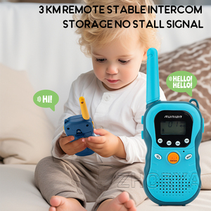 Zhorya haute qualité 16 canaux 3 <span class=keywords><strong>Km</strong></span> longue portée Radio Comunicador <span class=keywords><strong>talkie</strong></span>-<span class=keywords><strong>walkie</strong></span> Mini <span class=keywords><strong>talkie</strong></span>-<span class=keywords><strong>walkie</strong></span> jouets pour enfants - Product Image 2