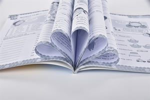 Suministro directo de fábrica, folleto educativo impreso personalizado para niños, costura de sillín de laminación de PP de brillo perfecto - Product Image 4