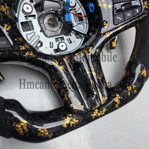 Volante Deportivo LED de Fibra de Carbono y Alcántara para BMW Serie G, M3 G20 G30 G80 M4 G82 M5 CS, Venta al Por Mayor - Product Image 4