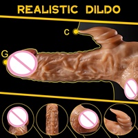 Neuer Automatisch Einziehbarer Starker Vibrations-Stimulationsstab mit Klitoris-Heizfunktion G-Punkt Weiblicher Dildo Vibrator Sexmaschine für Frauen