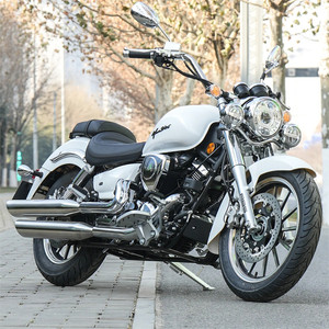 Motocicleta Lifan V16 Retro Cruise de Cilindro Doble en V, Tipo Prince Car Benda Gingila <span class=keywords><strong>300</strong></span> para Wolverine, Modelo LF250-E, 120 km/h, Motocicletas Usadas - Product Image 2