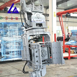 Pile driver professionnel à couple élevé pour excavatrices 20-30t, pour poteaux de garde-corps et barrières de sécurité routière, testé et certifié - Product Image 4