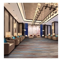 Tapis de salle de bal de luxe doux résistant au feu en laine de haute qualité pour tapis de chambre d'hôtel